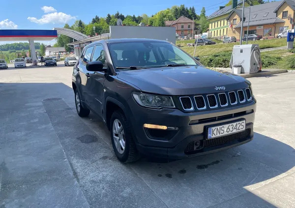 Jeep Compass cena 62900 przebieg: 85000, rok produkcji 2017 z Miejska Górka